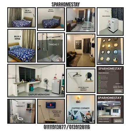 Spar Homestay Kota Bharu Bagian luar foto